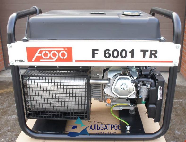 Генератор бензиновий 1ф 6 кВт FOGO F6001TR F6001TR фото